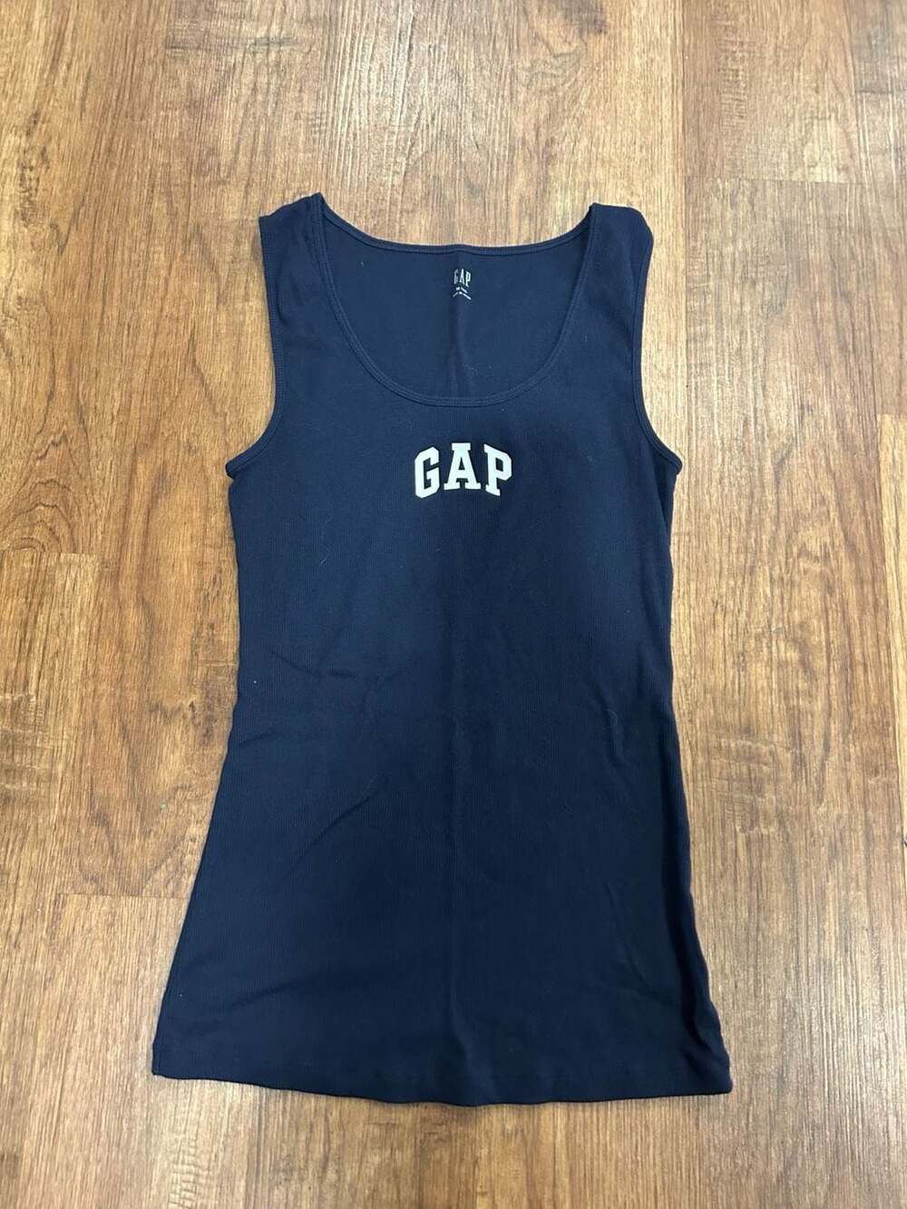 Vintage Gap Logo Ribbed Tank Top